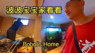 Visiting Bobol's  home到波波家看看——加拿大海哥Hihai Montreal