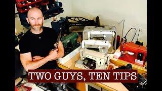 Two Guys, Ten Tips: To Help You Sew Like A Pro! (Collaboration with Alexander Dyer)