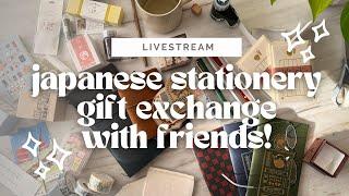 Japanese Stationery Gift Unboxing w/ Friends! - TSL, Traveler's Company, & Lamy ft @LittleCocoStudio