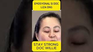 DOC LIZA ONG EMOSYONAL SA FILING NG CANDIDACY NI DOC WILLIE ONG #vpsara #marcos#docwillieong