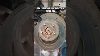 Hammertime! Day 126 of Hit a Brake Rotor Every Day #car #automobile #shorts