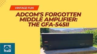 Adcom GFA 545ii Amplifier Vintage Review: Secretly Good?