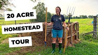 2023 Homestead & Farm Tour | A Homesteading Family