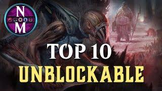 MTG Top 10: Unblockable | Magic: the Gathering | Episode 216