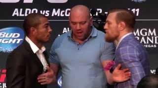 UFC 189 World Championship Tour: Toronto Press Conference Staredowns