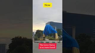 Iconic Statue of Narsingi is no more there || Whom to blame?