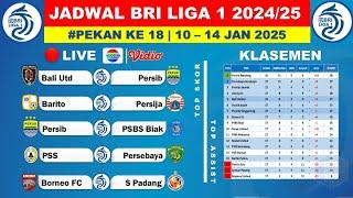 Jadwal BRI Liga 1 2024 Pekan Ke 18 - Bali United vs Persib - Klasemen BRI Liga 1 Terbaru 2024