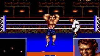 George Foreman Boxing (genesis) game over