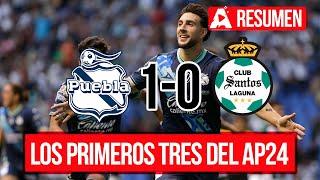 Puebla vs Santos | Jornada 1 | Apertura 2024 | Resumen 1-0