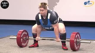 Amelie Mierger - 2nd Place 650kg Total - 84+kg Class 2024 EFP Women's Classic