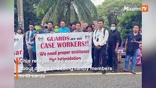 Chin refugees protest at UNHCR office in Malaysia, demand rights and protection