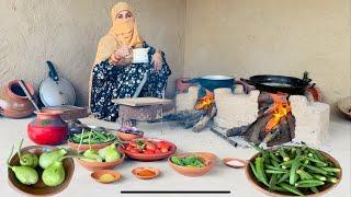 Vegetable Best & 2 Veg Recipes || 3 Veg Village Foods Cooking in Village ️