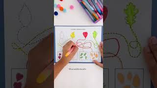 Kids activities #shorts #kidsactivities #kindergarten #ytshorts #handsonlearning #preschool #easydiy