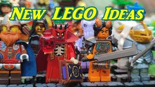 LEGO Minifigures Ideas with the New LEGO Dungeons and Dragons / LEGO Castle custom Minifigures!