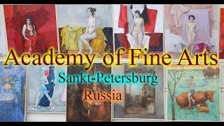 Еxhibition of students art work in Academy of Fine arts in ST-Petersburg #art_events_rs