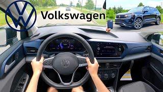 2022 Volkswagen Taos // POV Quick Review & Test Drive (3D Binaural Audio)