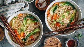 Chinese Chicken Noodle Soup (Recipe)