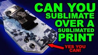CAN YOU SUBLIMATE ON SUBLIMATION?  LETS FIND OUT.