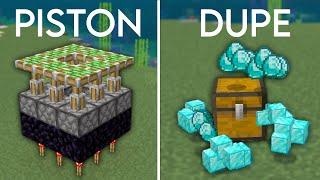 7 EASY Duplication and Glitches for Minecraft Bedrock 1.18!