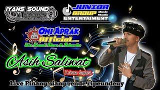 ASIH SALIWAT ( KRISNA SAGARA ) Live Cover #oniaprak Featuring Junior Group