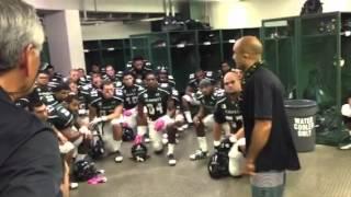 BJ Motivates The UH Football Team