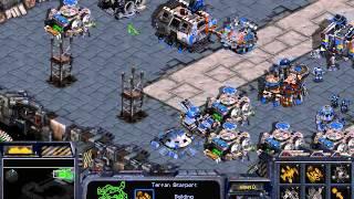 StarCraft BroodWar - Gameplay - Terran vs Zerg (CPU).