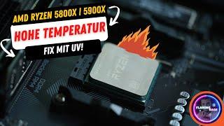 AMD Ryzen 5800x zu heiß? Kühler & sparsamerHow to!