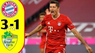 Bayern Munich vs Greuther Furth 3-1 extended highlights and all goals of 2021.