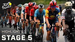 Tour de France 2024, Stage 5 | EXTENDED HIGHLIGHTS | 7/3/2024 | Cycling on NBC Sports