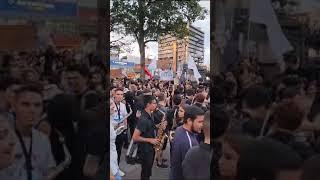 Artistas protestan frente al Teatro Nacional por recorte en presupuesto de cultura para 2024