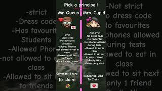 Pick a principal ‍️‍️‍️‍️