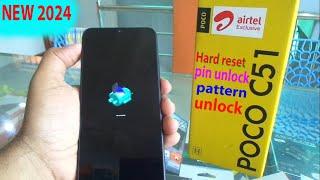 POCO C51 pattern lock remove and hard reset (New 2024).