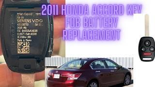 A2C53387753   KR55WK49308  72147-TAo-A8  Honda Accord 2011 key fob without screws battery CR1616