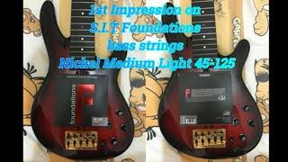 S.I.T Foundations Bass Strings 1st Impression