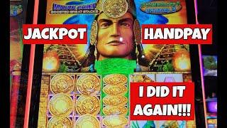 JACKPOT HANDPAY! Mayan Chief Boosted Great Stacks. $1.80 bet.