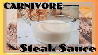 Carnivore Steak Sauce #carnivore #keto #ketovorediet #lowcarb #glutenfree #food