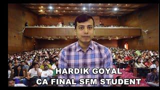 India's best CA Final SFM Faculty