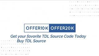 Huge Discount on TDL Source CodeBuy TDL Source Code on Lowest PriceOFFER10K OR OFFER20K