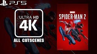 Marvel's Spider Man 2 (All Cutscenes) 4K60fps