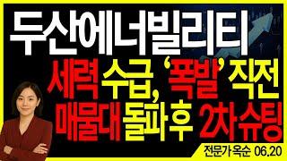 [두산에너빌리티] 세력 수급, ‘폭발’ 직전! 매물대 돌파 후 2차 슈팅 | 주도주연구소DS 옥순