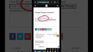 Chatgpt prompt generator tool #shorts
