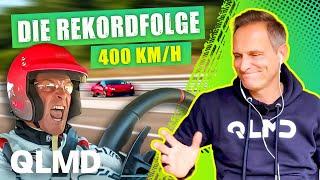 Wie fühlen sich 400 km/h an??? | Endlich geschafft | 1500 PS | Matthias Malmedie