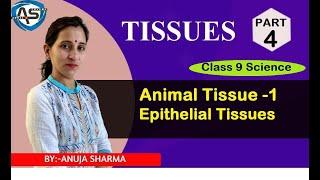 TISSUES:- ANIMAL TISSUES - 1 (EPITHELIAL TISSUES)