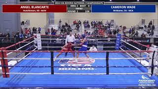 Angel Blancarte vs. Cameron Wade USA Youth National Championships 2024 Final (85kg)