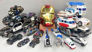 Police Car Collection - Transforming Superhero Remote Control Toys & Robot vs Monster Battle