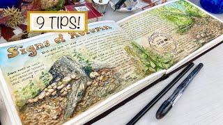 9 Watercolor Painting Tips for Landscapes in your Nature Journal!