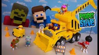 Paw Patrol Ultimate Construction Truck Playset and Figure Packs Unboxing