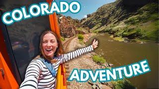  ️ Epic Colorado Adventure: Riding the Royal Gorge Route Railroad & Exploring Garden of the Gods!