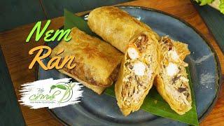 #StayHome cùng làm món Nem Rán giòn rụm cực ngon (Spring Roll Recipe) #WithMe | Bếp Cô Minh Tập 143