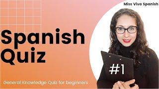 Let’s Learn Spanish with Beginners level fun Quiz (1) 10 Q&A